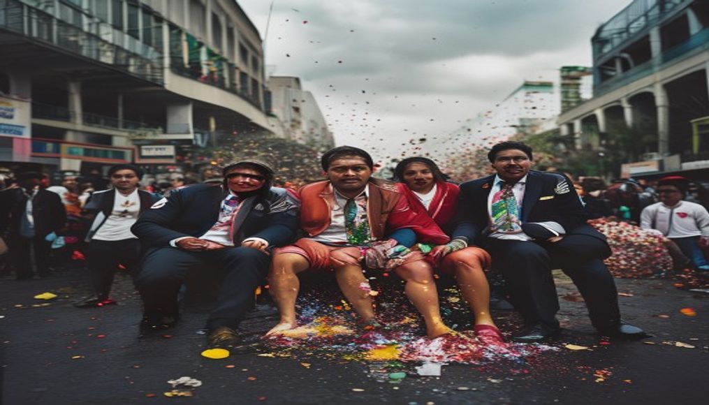 4 people die in Mexico City during celebrations after World Cup win — editorial image