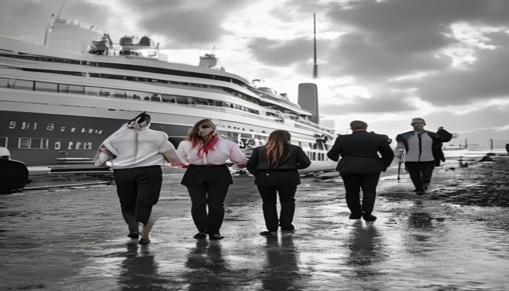 5 American cruise ship passengers leave Nebraska quarantine facility — editorial image