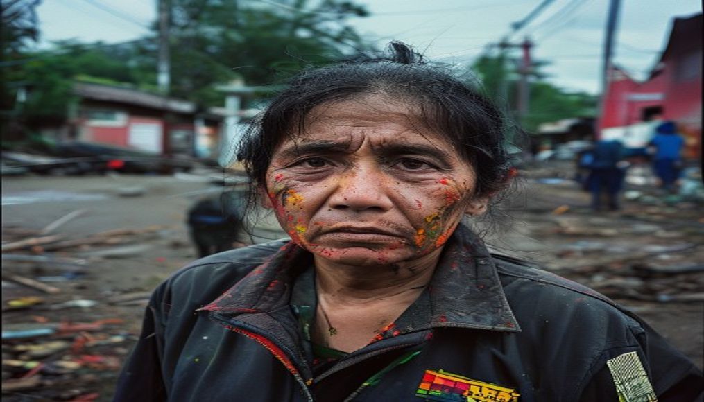 Aftershock frays nerves as many Venezuelans left to fend for themselves — editorial image