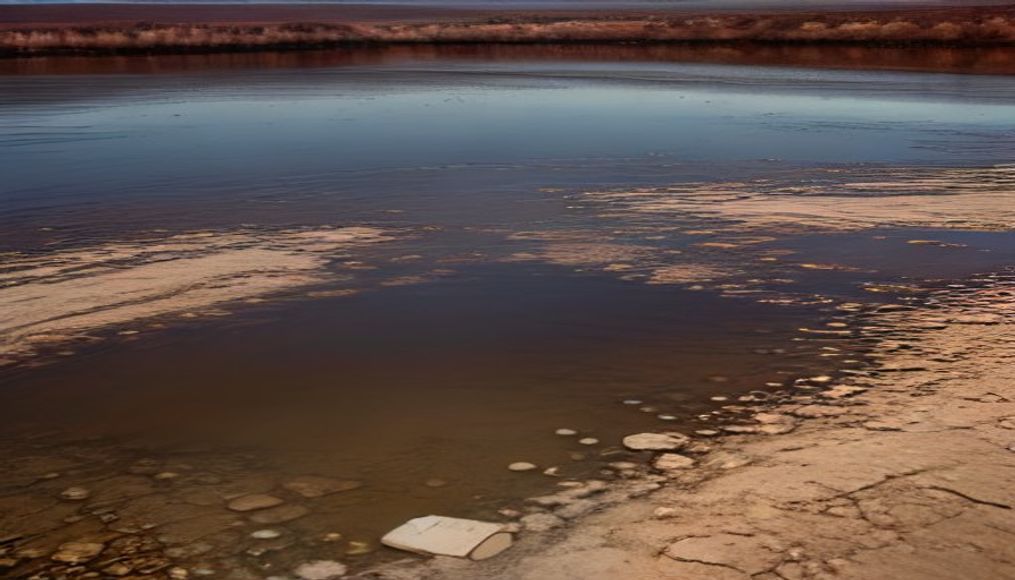 Apparent human remains found in US reservoir as water levels hit record low — editorial image