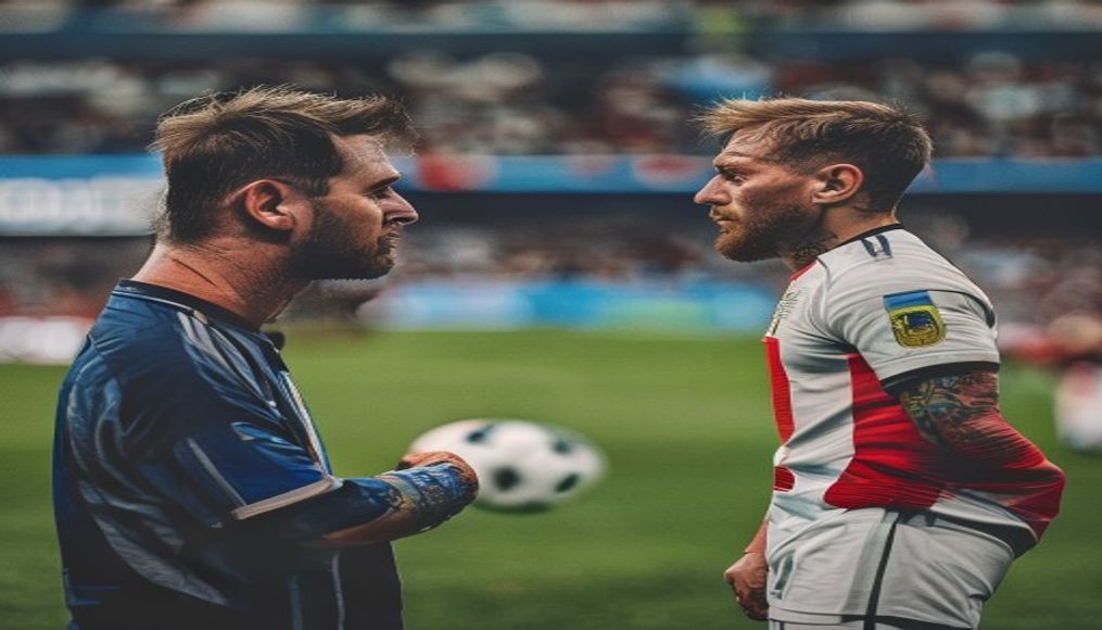 Argentina cool rivalry talk ahead of England World Cup semi-final — editorial image