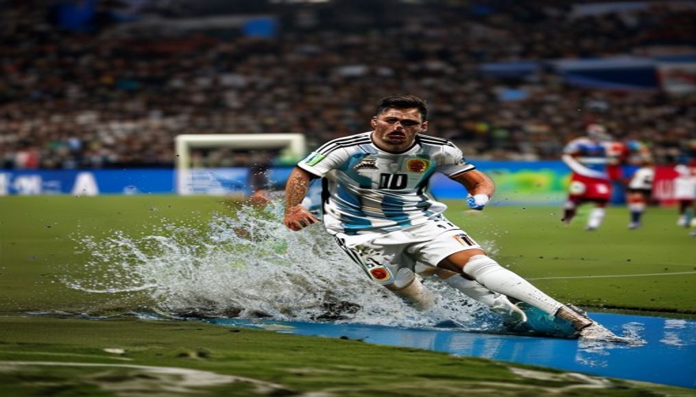 Argentina late show sinks England and sets up World Cup final against Spain — editorial image