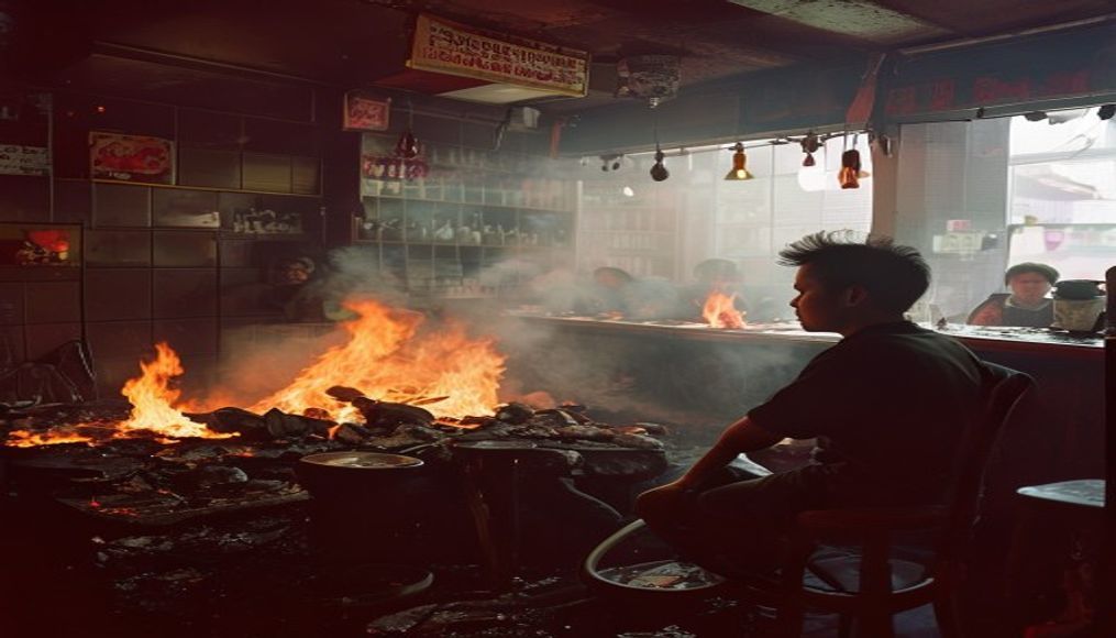 At least 28 killed, 25 critically injured after fire engulfs Bangkok bar — editorial image