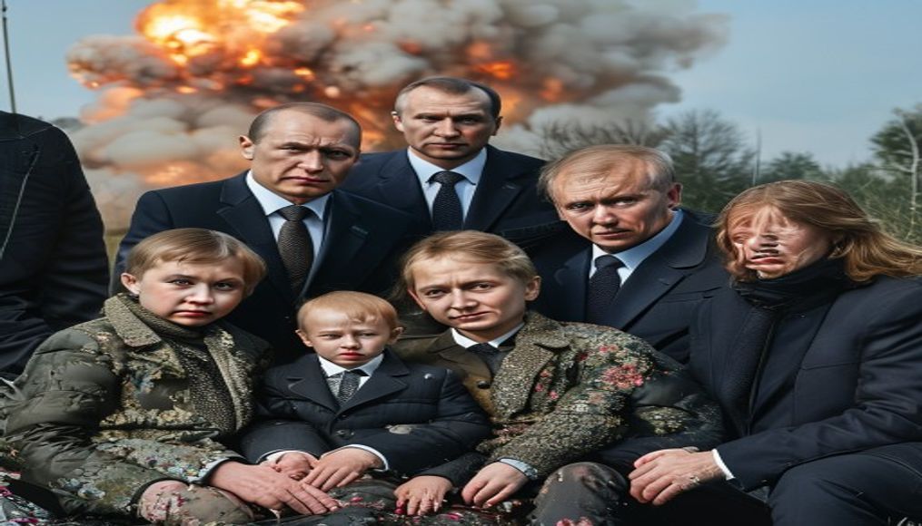 At least five members of same family killed in Russian missile attack, Zelensky says — editorial image