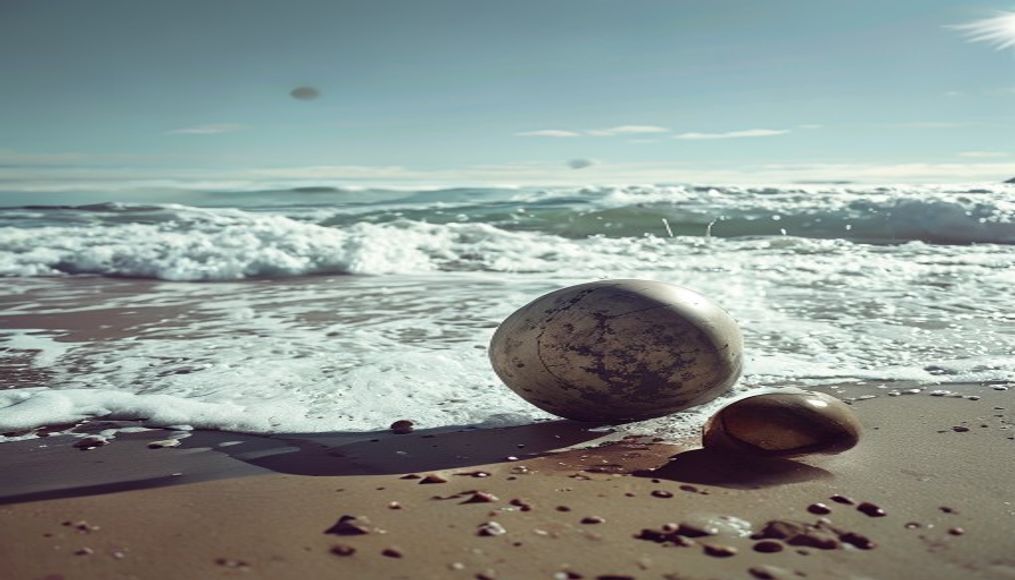 Australia probes mystery space balls that washed up on beach — editorial image