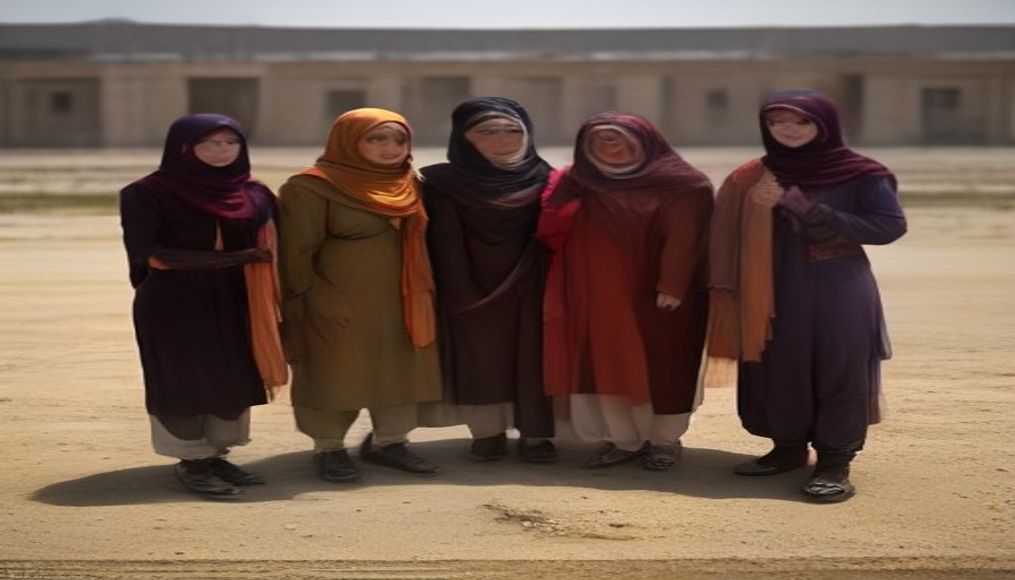 Banned from football at home, Afghan women's team reunite 8,000 miles away — editorial image
