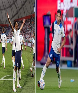 Bellingham double fires England past Norway into World Cup semis — editorial image