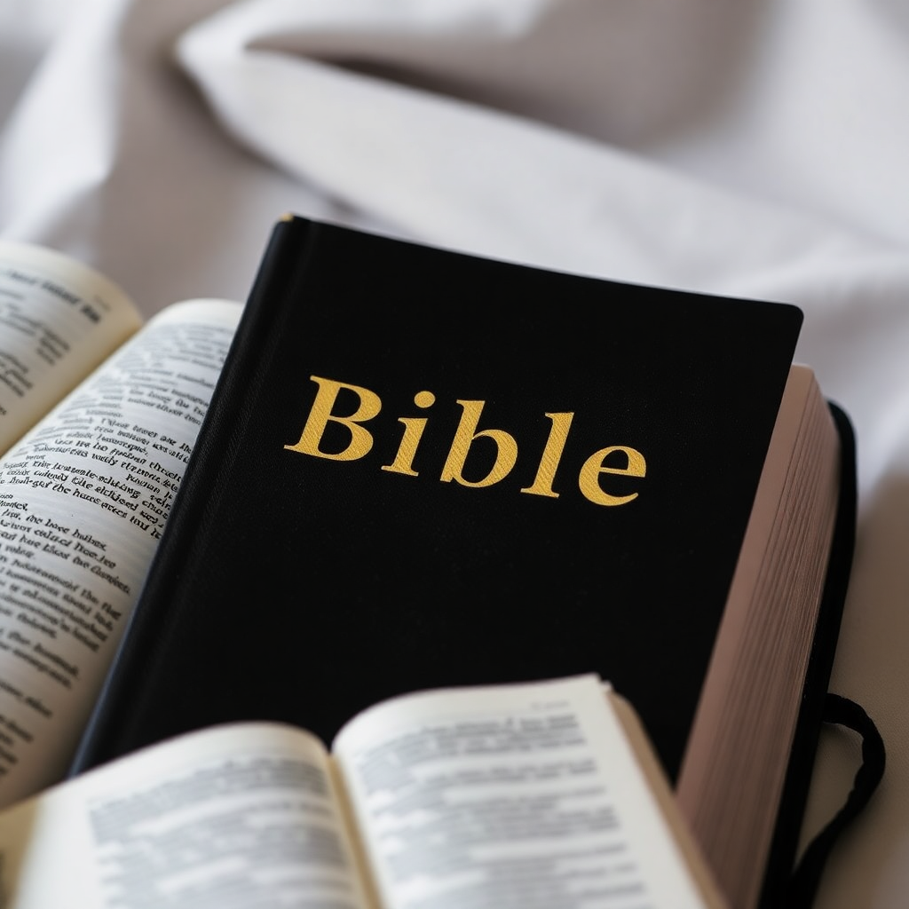Bible as RAG Database — editorial image