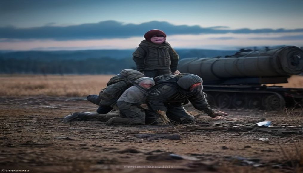 Child among three killed in Russian missile attacks near Kyiv — editorial image