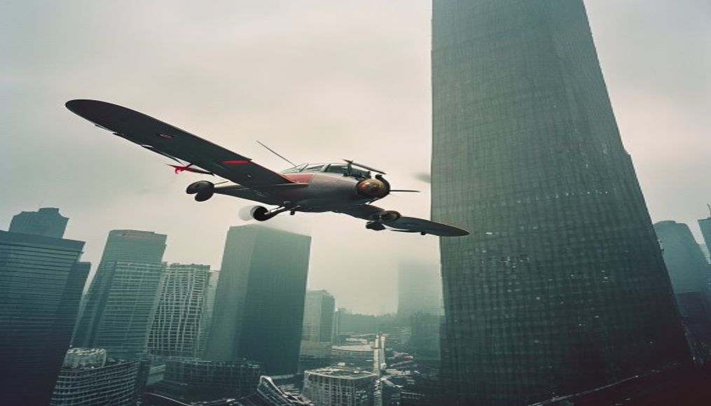 China says pilot crashed small plane into skyscraper for 'personal reasons' — editorial image