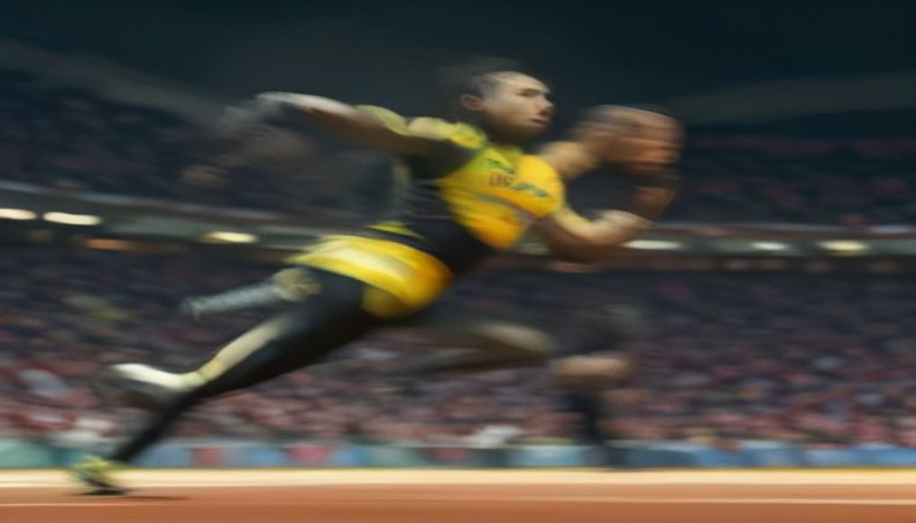 Chinese robot beats Usain Bolt's 100m world record in test run — editorial image