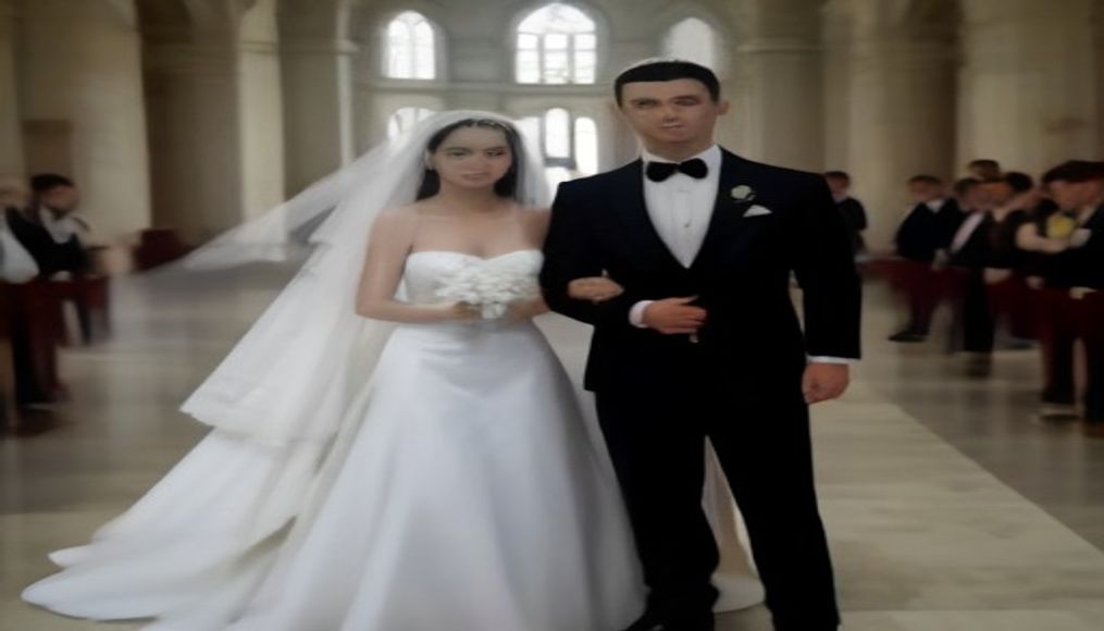 Cristiano Ronaldo marries long-time partner Georgina Rodríguez — editorial image