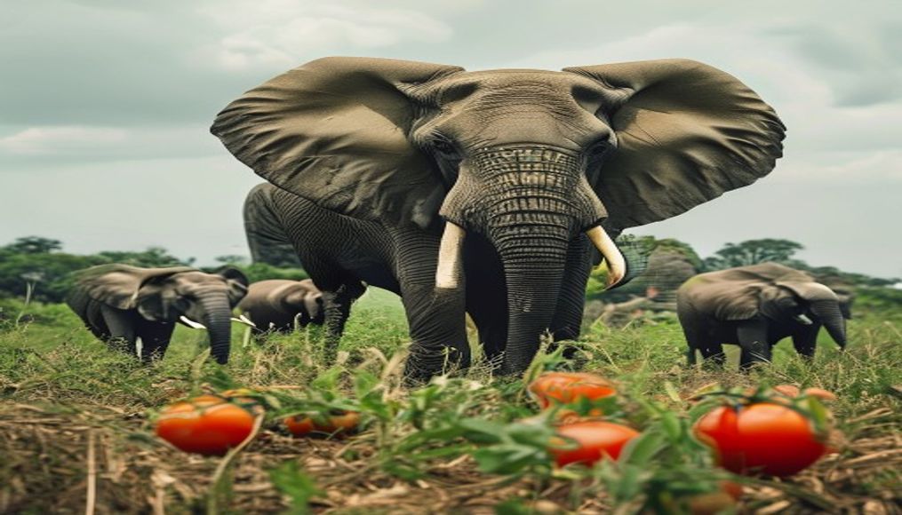 Cyanide in tomato pesticide killed 15 elephants, Kenyan officials suspect — editorial image