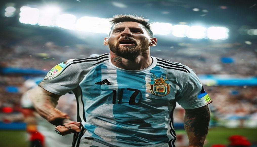 Defending champion Argentina reaches World Cup final by beating England 2-1 — editorial image