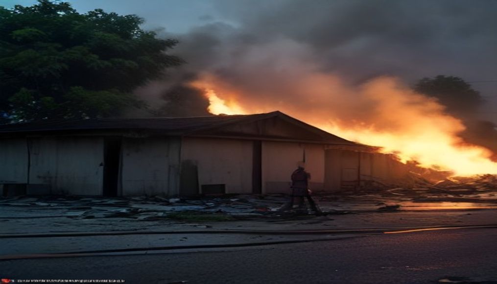 Dozens of co-ordinated arson attacks hit southern Thailand — editorial image