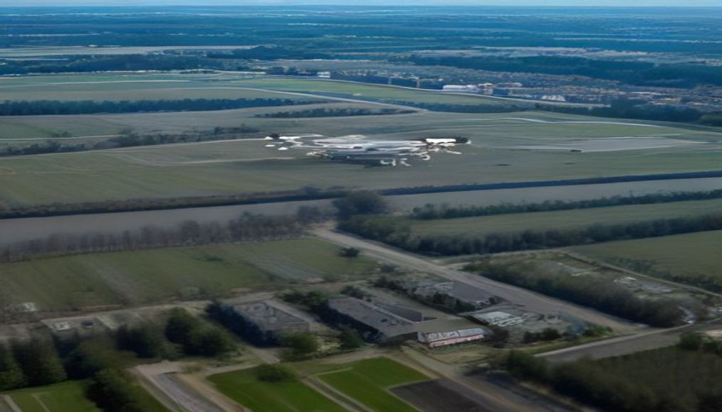 Drones spotted over German base days after Leipzig bomb incident — editorial image