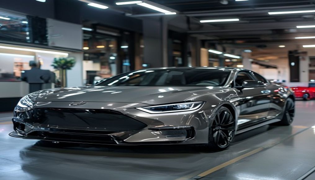 Earnings at Musk’s car company fall as research spending cuts into profit from selling cars — editorial image