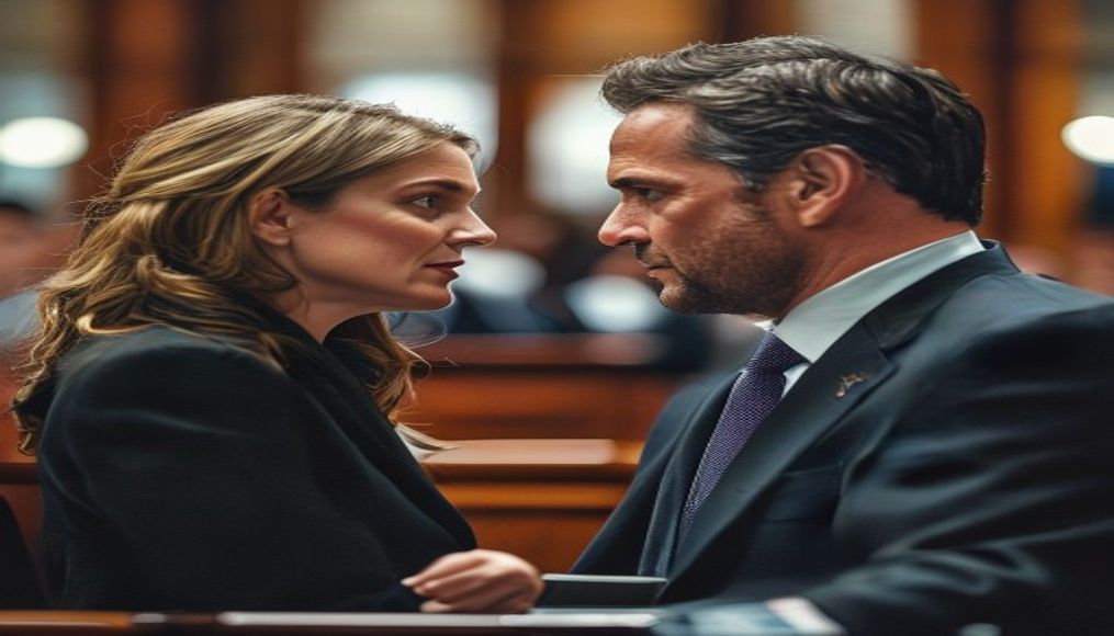 Erika Kirk comes face-to-face in court with husband's alleged killer — editorial image
