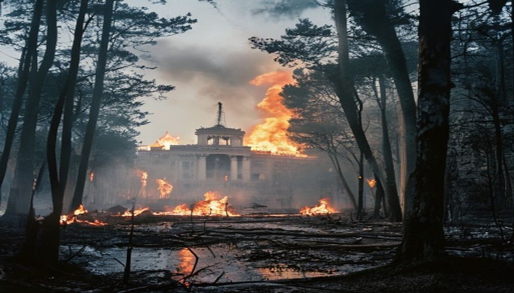 Fire in Fontainebleau forest near Paris triggers evacuations; 10 still missing in Spanish wildfire — editorial image