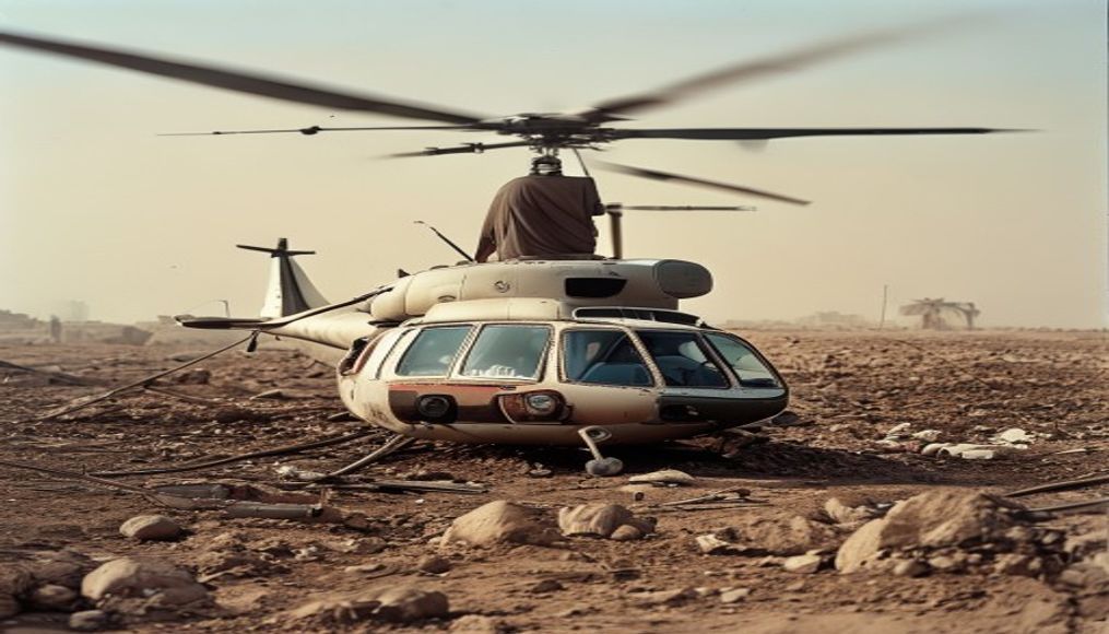 Fourteen killed in Saudi Arabia helicopter crash — editorial image