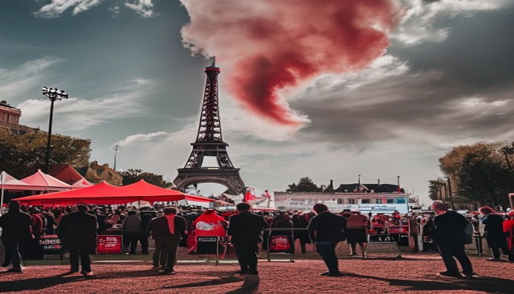 France bans alcohol at music festival events under red heatwave alert — editorial image