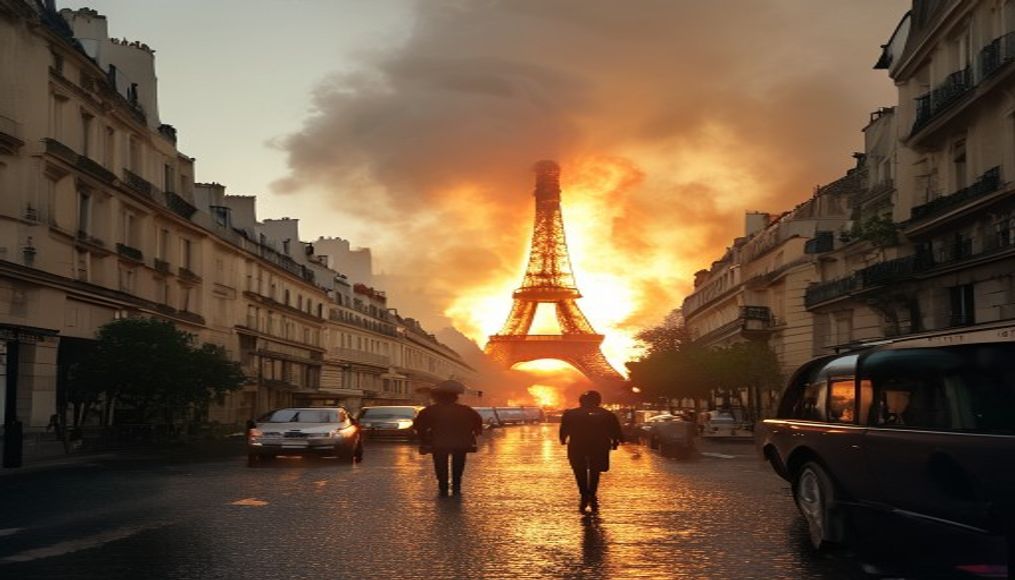 France warns even young people's health at risk as Europe's heatwave shifts east — editorial image