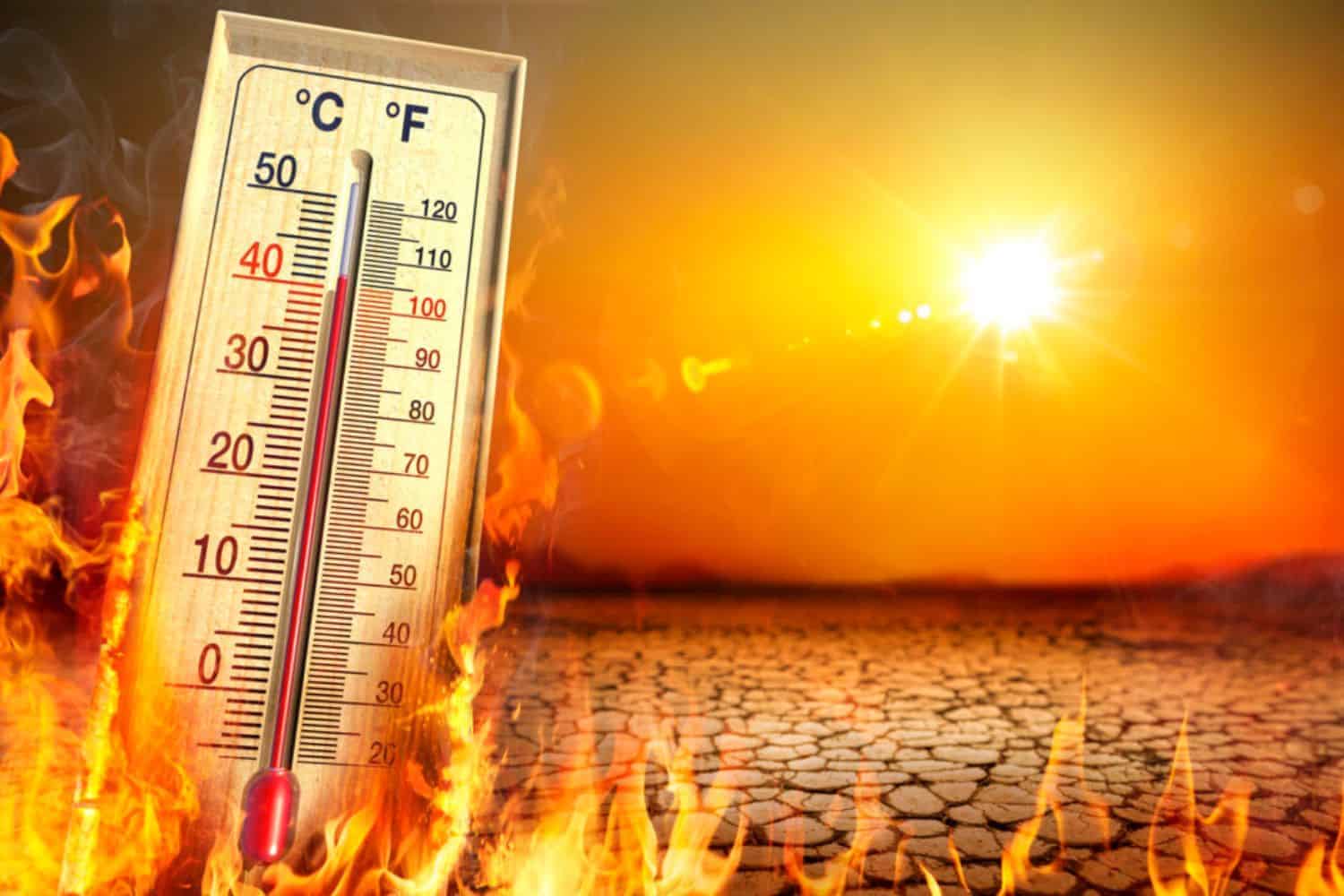 Heatwave breaks records in Germany, Denmark and Czech Republic — editorial image