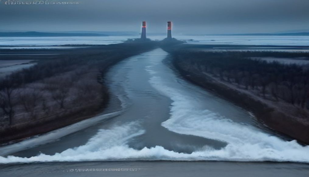Hungary braces for a full shutdown of the Paks nuclear plant as the Danube River hits record lows — editorial image