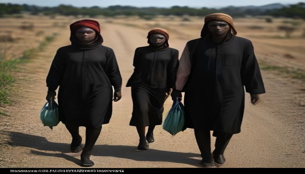 I left my wife and twins behind - why this Nigerian man fled South Africa — editorial image