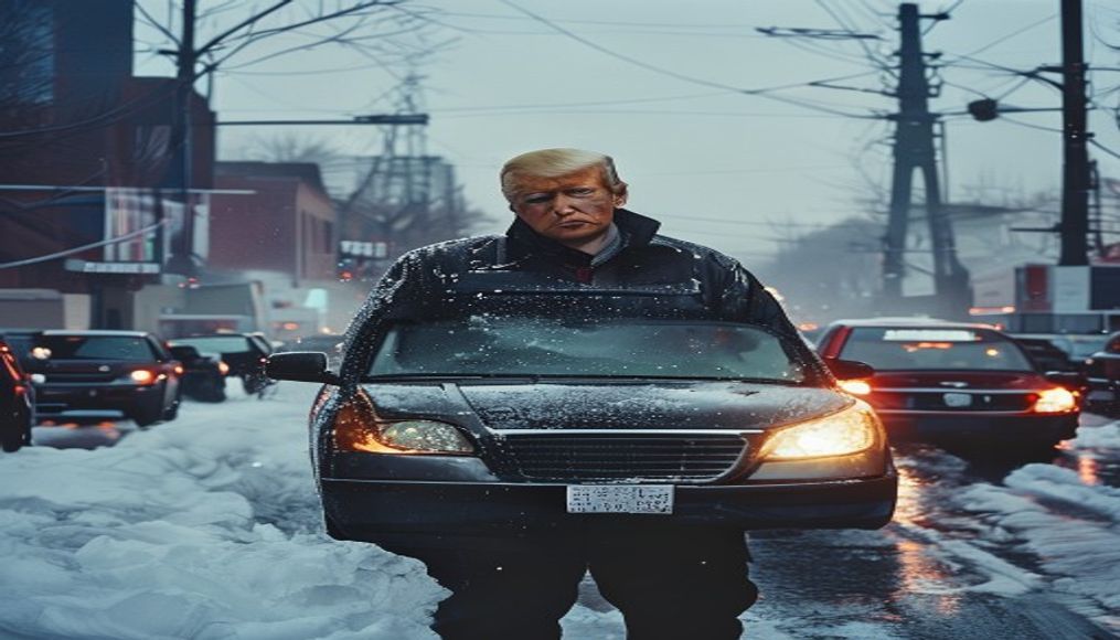 ICE should keep making traffic stops despite recent shootings, Trump says — editorial image