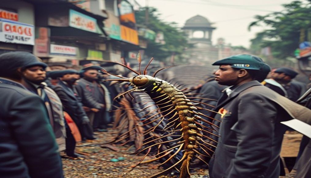 India's 'cockroach' protesters and government to hold talks as stalemate continues — editorial image