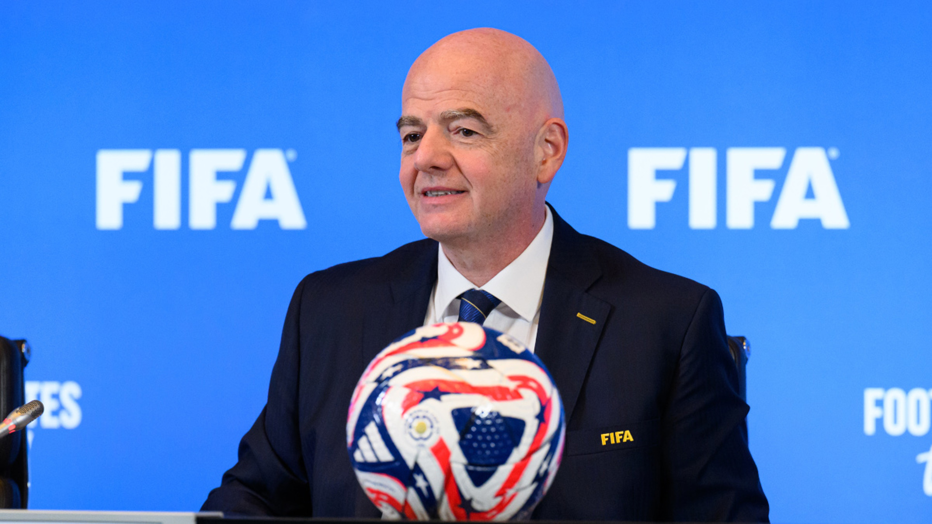 Infantino gets a lifeline with African support, UEFA maintains World Cup boycott threat — editorial image