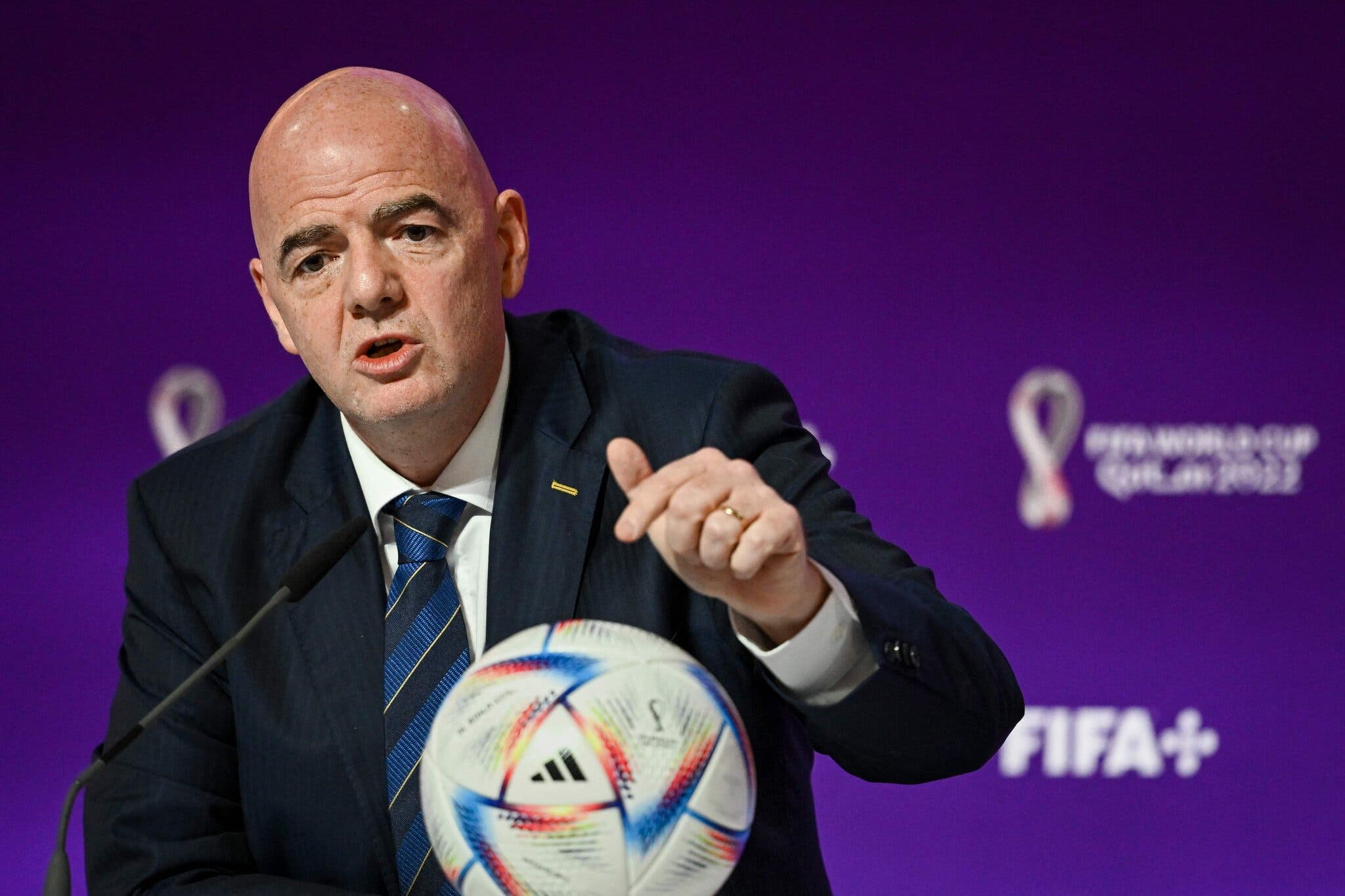Infantino's adviser quits as FIFA's World Cup stake plan triggers confederation backlash — editorial image