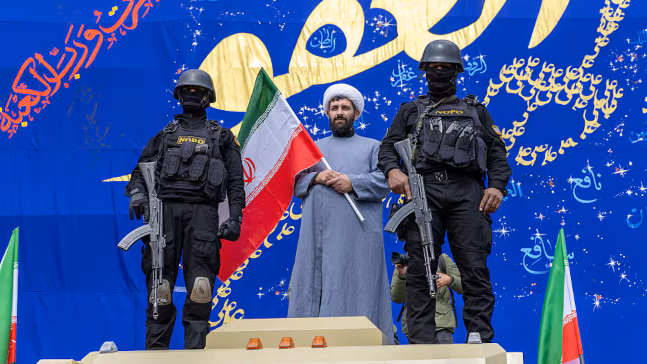 Iran-backed Houthi rebels clash with Yemeni government forces and other Mideast developments — editorial image