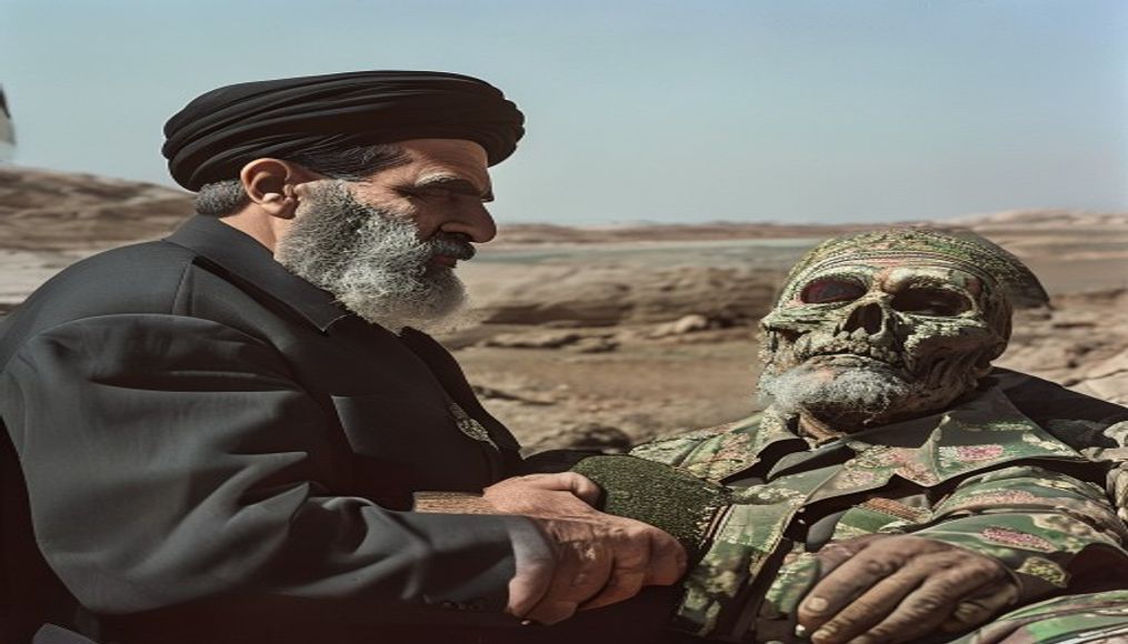 Iran says it hits U.S. military targets in Gulf, buries slain leader Khamenei — editorial image