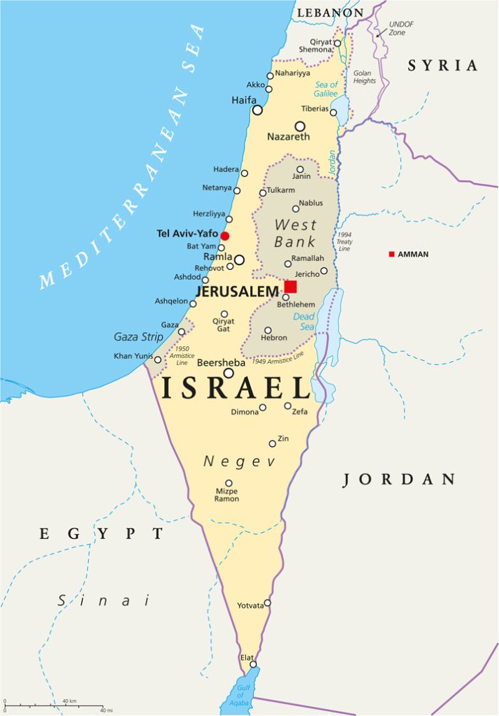 Israel and Lebanon agree to implement ceasefire if Hezbollah stops attacks — editorial image