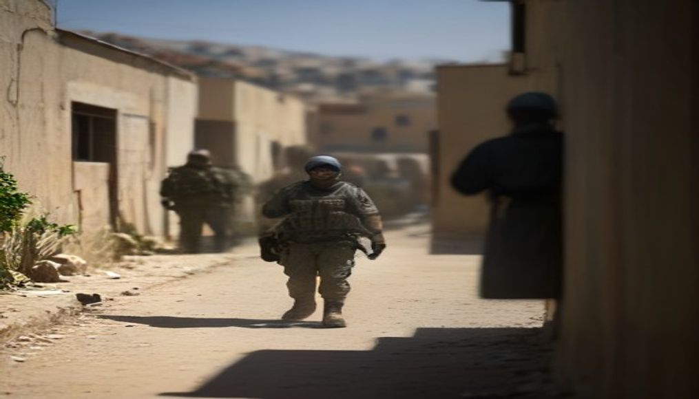 Israel sends troops into West Bank homes besieged by Jewish settlers — editorial image