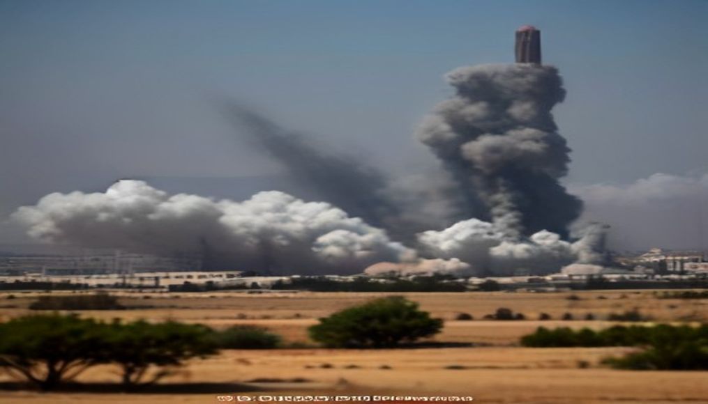 Israeli airstrikes hit Syrian airbase, drawing Turkish condemnation — editorial image