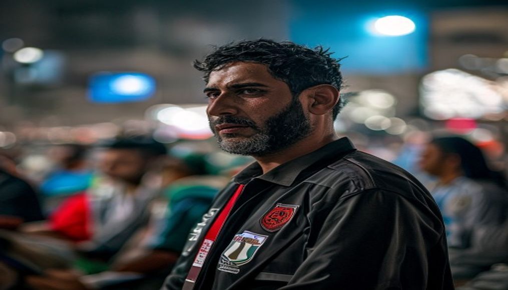Israeli strike kills World Cup screening organizer in Gaza just before kickoff — editorial image