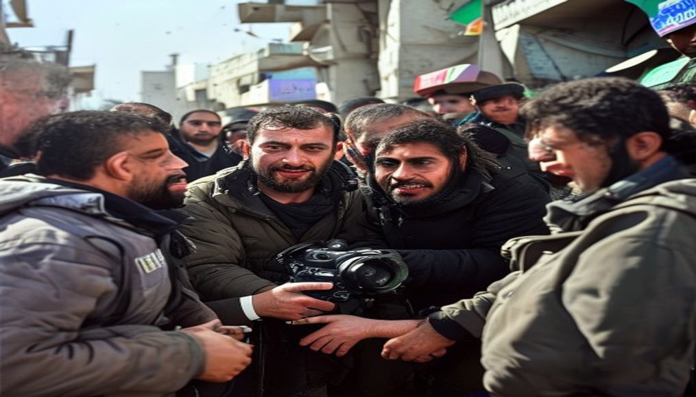 Israeli strikes kill six people in Gaza including Al Jazeera cameraman, officials say — editorial image