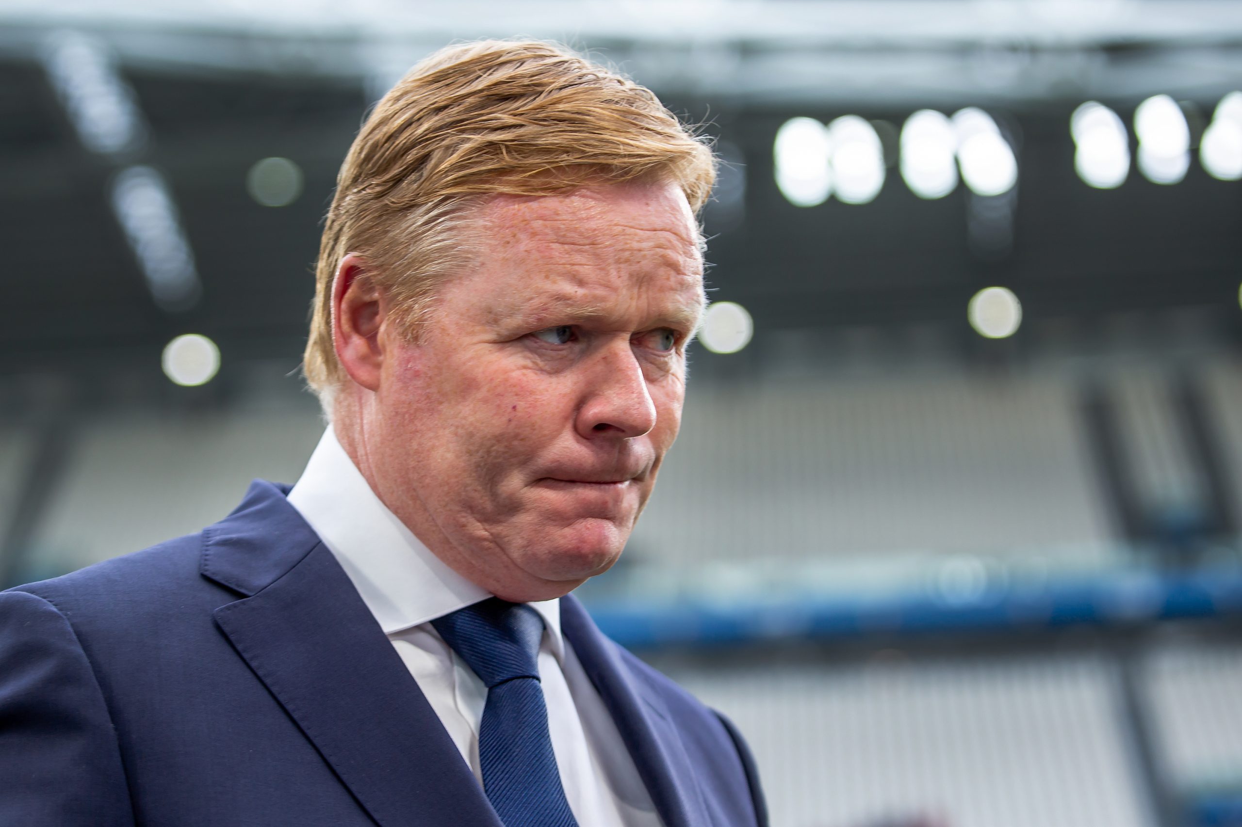 Koeman defends defensive approach after Netherlands exit World Cup — editorial image