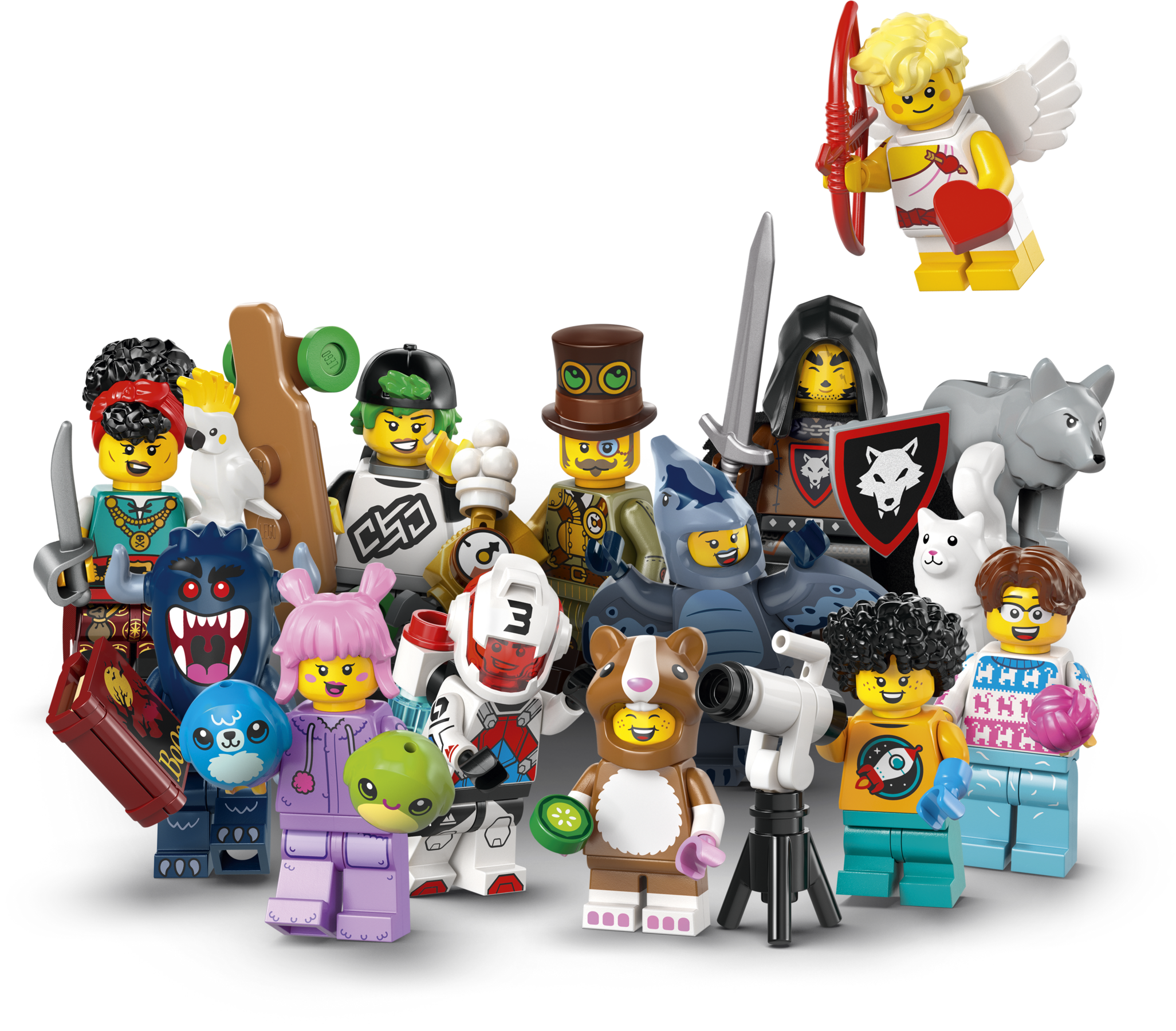 Lego building instructions through time — editorial image