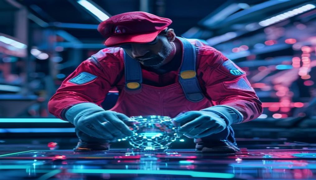 LeMario: Training a JEPA World Model on Super Mario Bros — editorial image