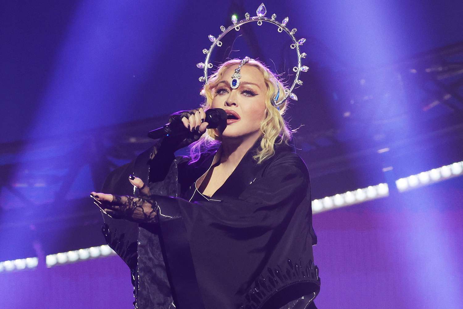 Madonna, BTS and Bieber bring star power to World Cup halftime show — editorial image