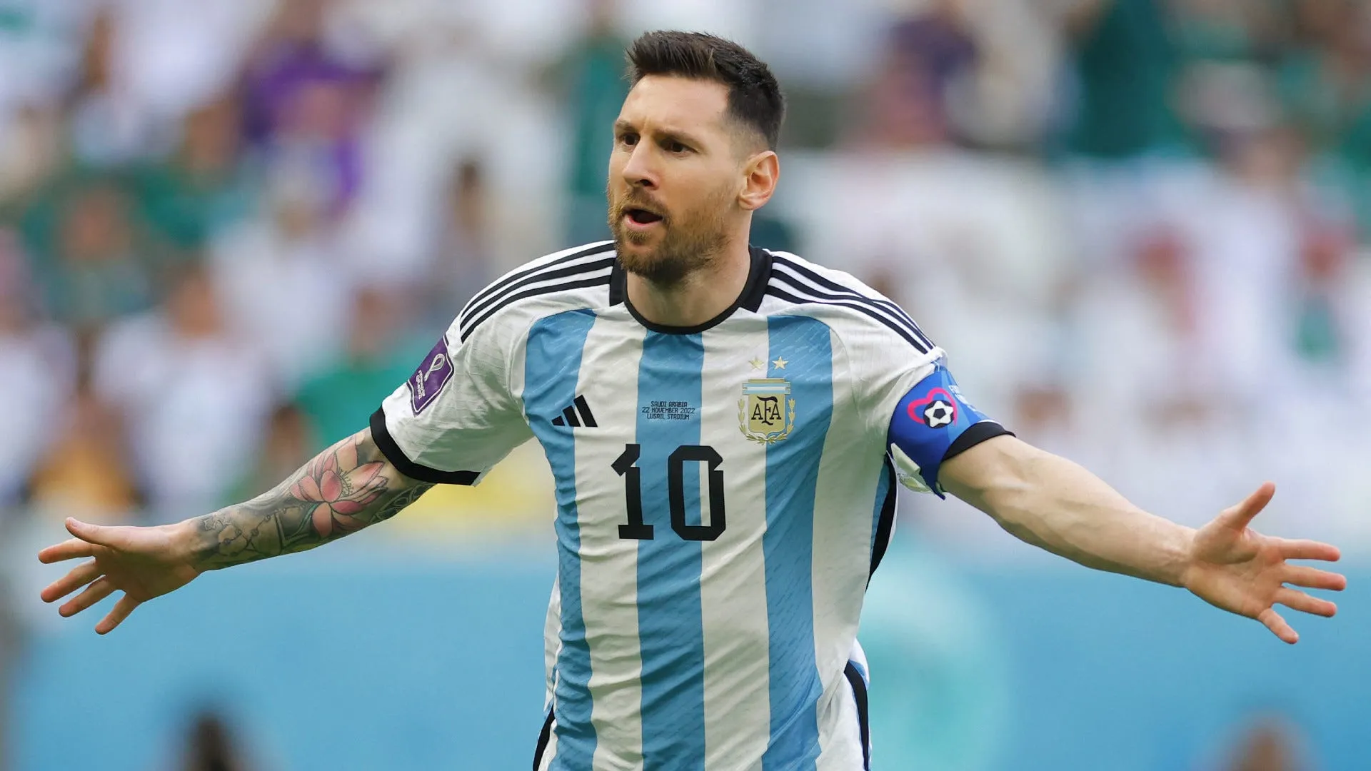 Messi says Argentina's defeat by Spain left immense pain — editorial image