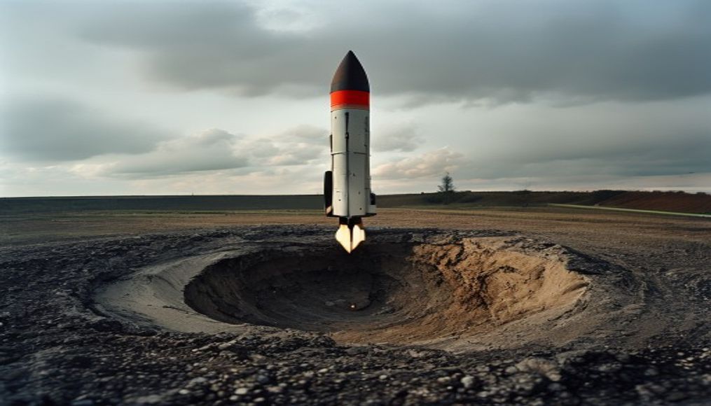 Missile that left crater deep inside Poland was probably Russian - Polish PM — editorial image