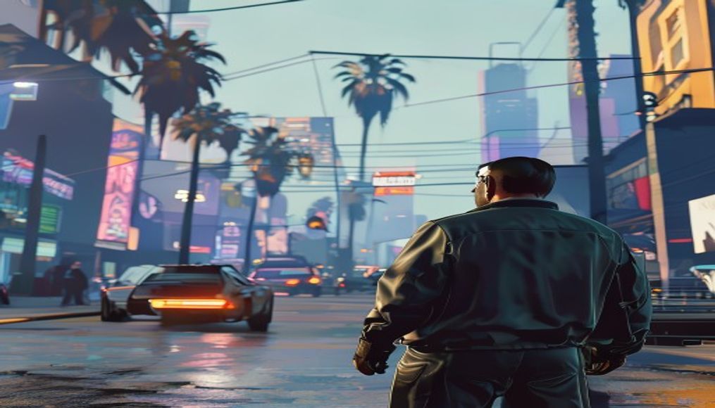 Modder Makes GTA: Vice City Playable Inside GTA 3 Inside GTA: San Andreas — editorial image