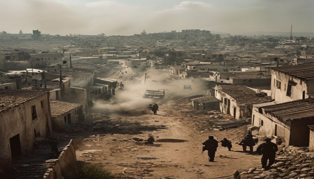 Northern West Bank in lockdown as clashes rock villages and Israel deploys troops in Nablus — editorial image