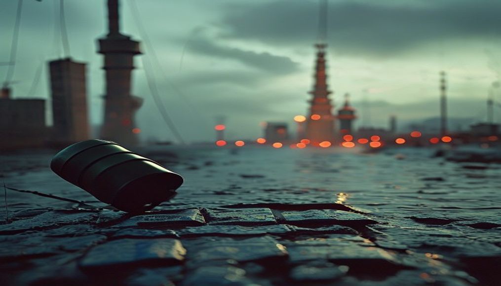 Oil price falls back to pre-Iran war levels — editorial image