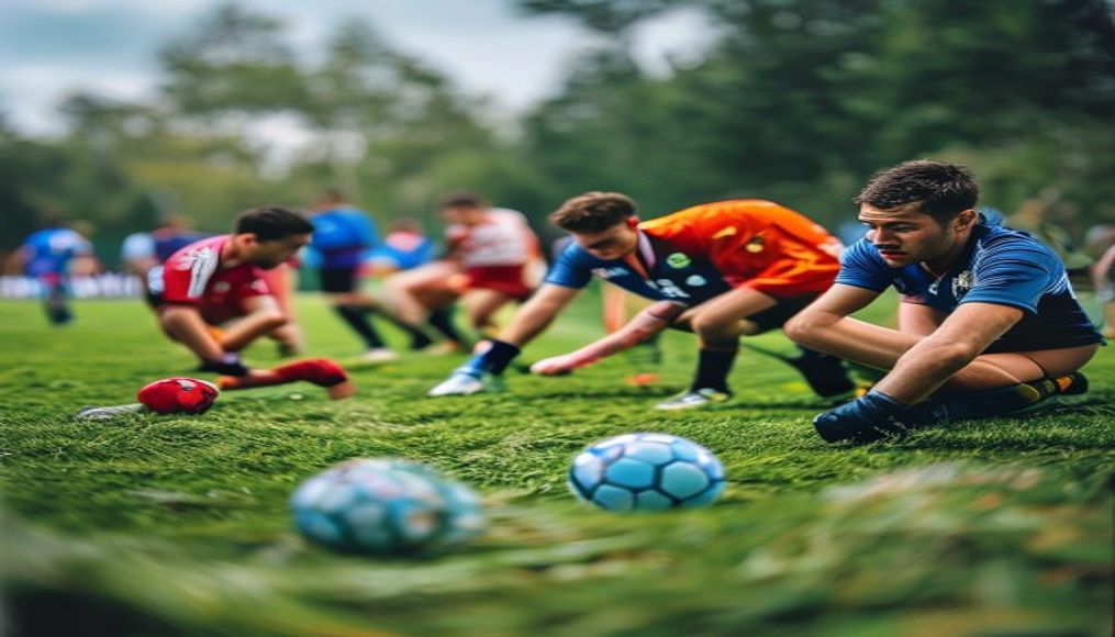 Pitch not perfect: World Cup players find weirdness underfoot on innovative grass — editorial image